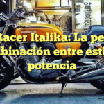 Cafe Racer Italika: La combinación perfecta de estilo y rendimiento en dos ruedas
